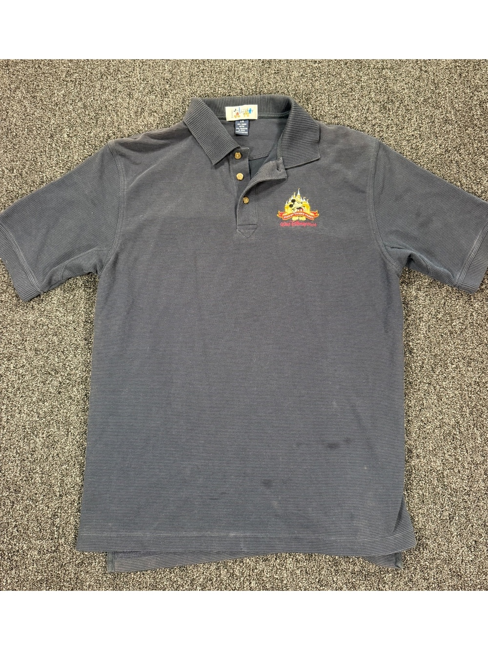 Vintage Disney World Mickey Mouse Polo Shirt